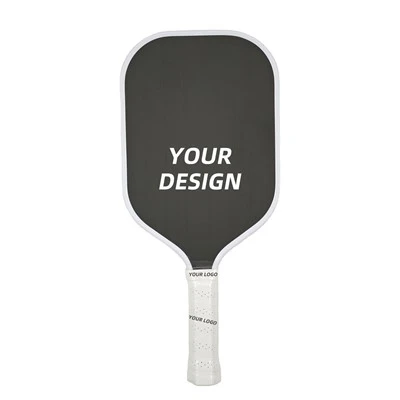 Pagaia per pickleball personalizzata in fibra di carbonio con logo personalizzato